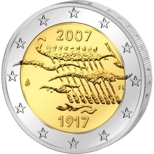 90. Jahrestag der Unabhängigkeitserklärung Finnlands (1917-2007)