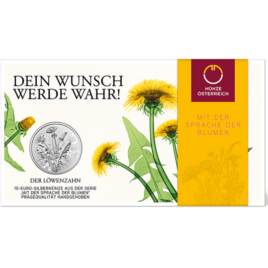2/7 Löwenzahn - Ein Wunsch wird wahr / Sprache der Blumen, Blister
