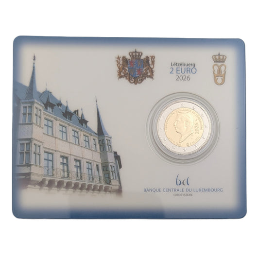 45th Birthdy of Grand Duke Guillaume, Coincard
