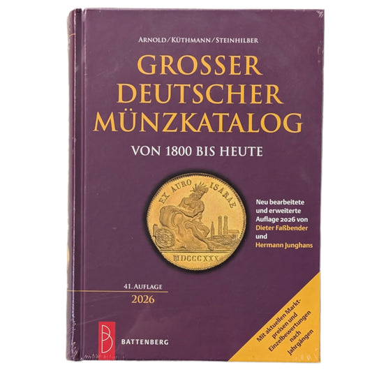 Großer Deutscher Münzkatalog von 1800 bis Heute, 41. Auflage