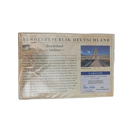 Sachsen, Dresdner Zwinger, 5x2 Euro, BTN Blister