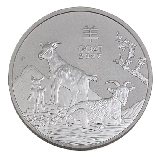 Lunar Year of the Goat / Jahr der Ziege, Bullion, Perth