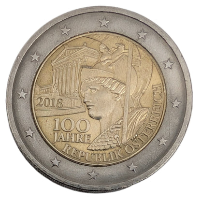 100 Jahre Republik Österreich / Pallas Athene