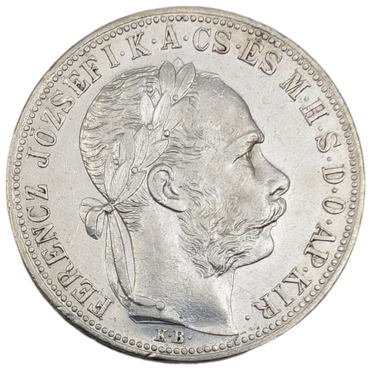 Franz Joseph I., Habsburg, Ungarn, Kremnitz, Forint/Gulden