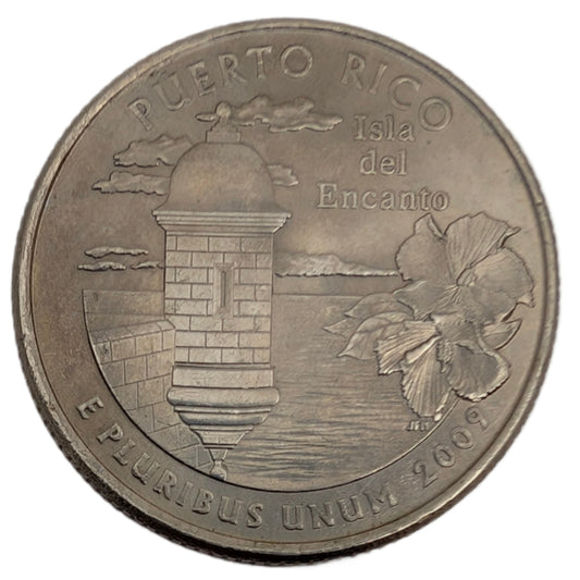 Puerto Rico, Quarter Dollar, nur Denver verfügbar