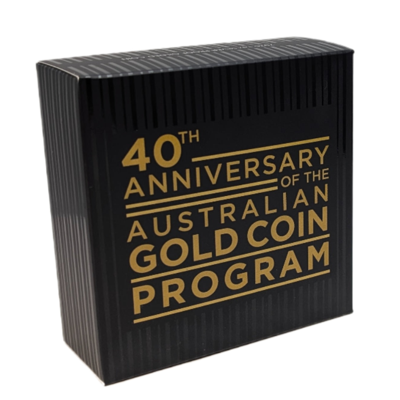 Nugget - 40th Ann. Australian Goldcoin Program, mit Goldapplikation