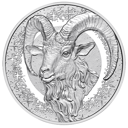 Steinbock mit Rosenquarz - Sternbilder