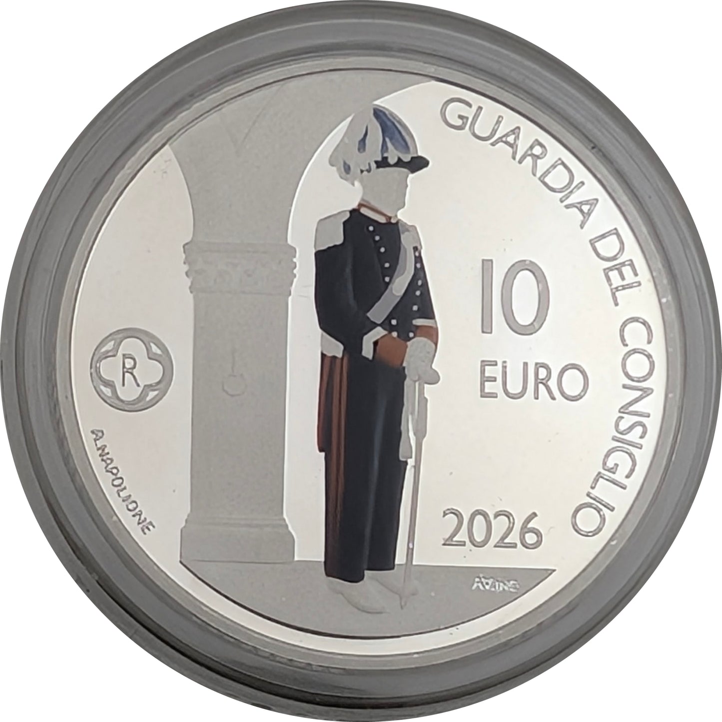 Guardia Consiglio Grande E Generale - Militär- und Polizeikorps, farbig