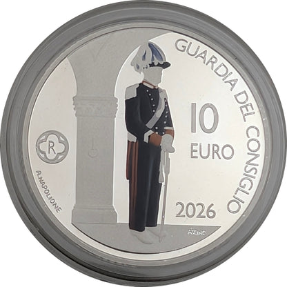 Guardia Consiglio Grande E Generale - Militär- und Polizeikorps, farbig