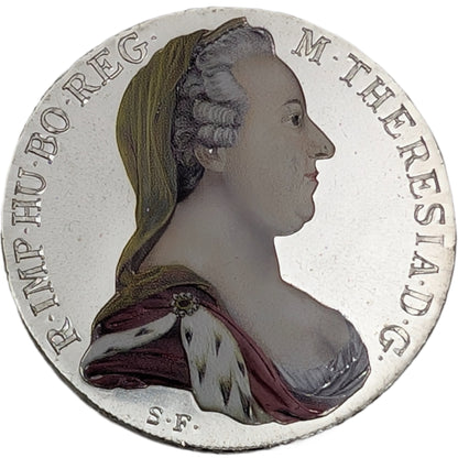 Maria Theresien Taler, NP (MTT), farbig