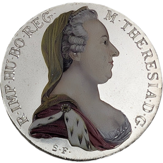 Maria Theresien Taler, NP (MTT), farbig