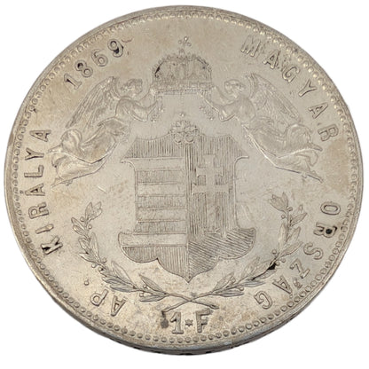 Franz Josef I., Habsburg, Kremnitz, Österreich-Ungarn, Gulden/Forint