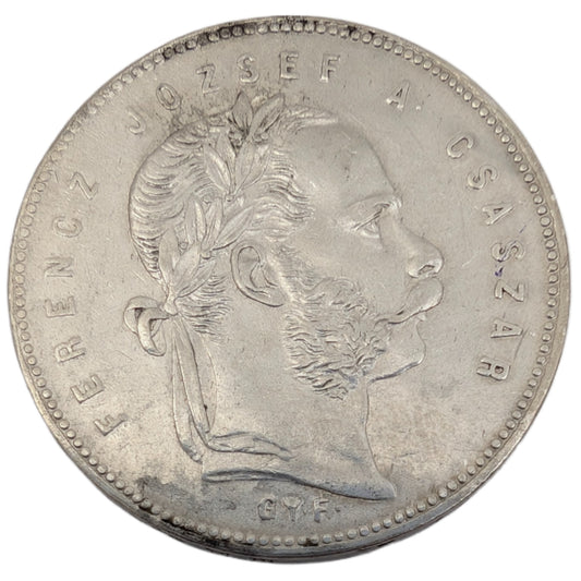Franz Josef I., Habsburg, Karlsburg/Gyulafehérvár, Österreich-Ungarn, Gulden/Forint