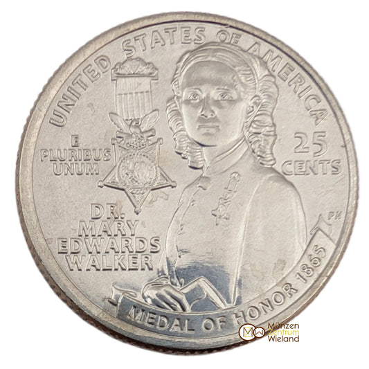 Dr. Mary Edwards Walker, Quarter, Denver