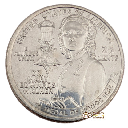 Dr. Mary Edwards Walker, Quarter, Philadelphia