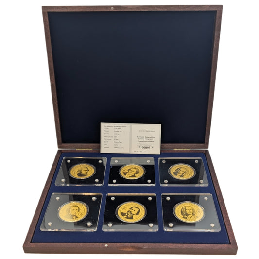 Set Berühmte Komponisten: Mozart, Beethoven, Bach, Chopin, Vivaldi, Verdi