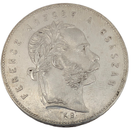 Franz Josef I., Habsburg, Kremnitz, Österreich-Ungarn, Gulden/Forint