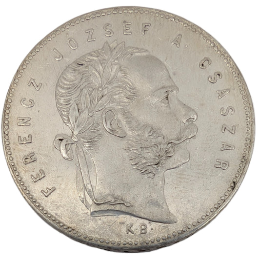 Franz Josef I., Habsburg, Kremnitz, Österreich-Ungarn, Gulden/Forint