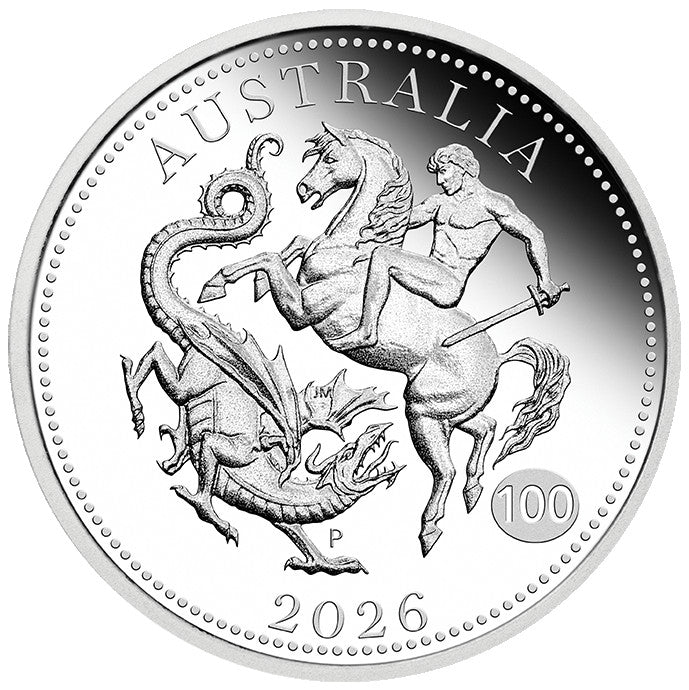 Australian Sovereign, St. George and Dragon