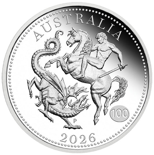 Australian Sovereign, St. George and Dragon