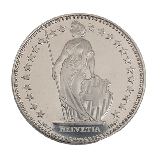 Stehende Helvetia, Umlaufmünzen, Eidgenossenschaft