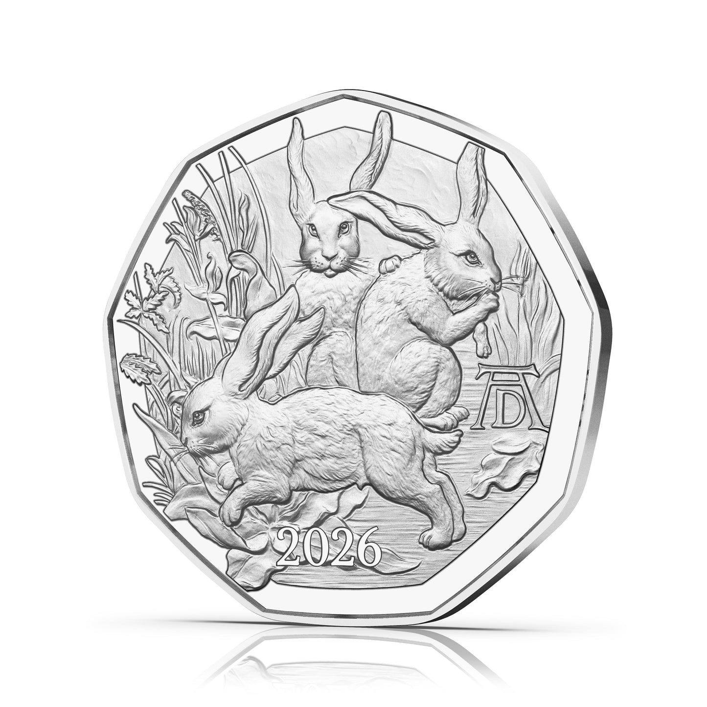 Dürer´s Hasentrio - Ostermünze im Blister