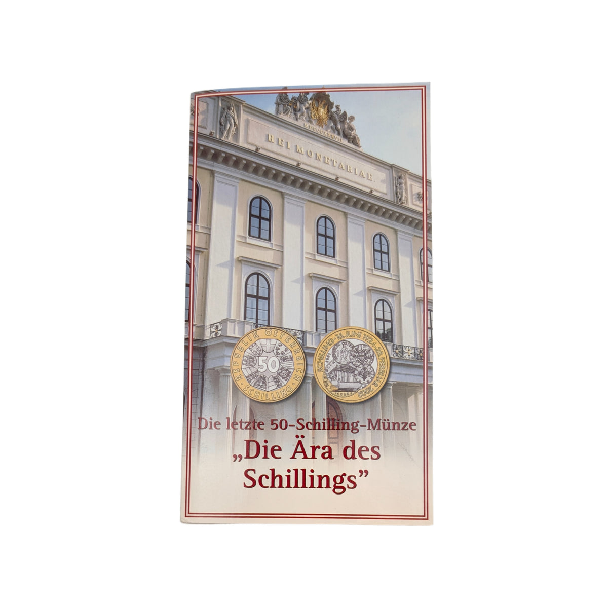 Die Ära des Schillings, im Originalfolder
