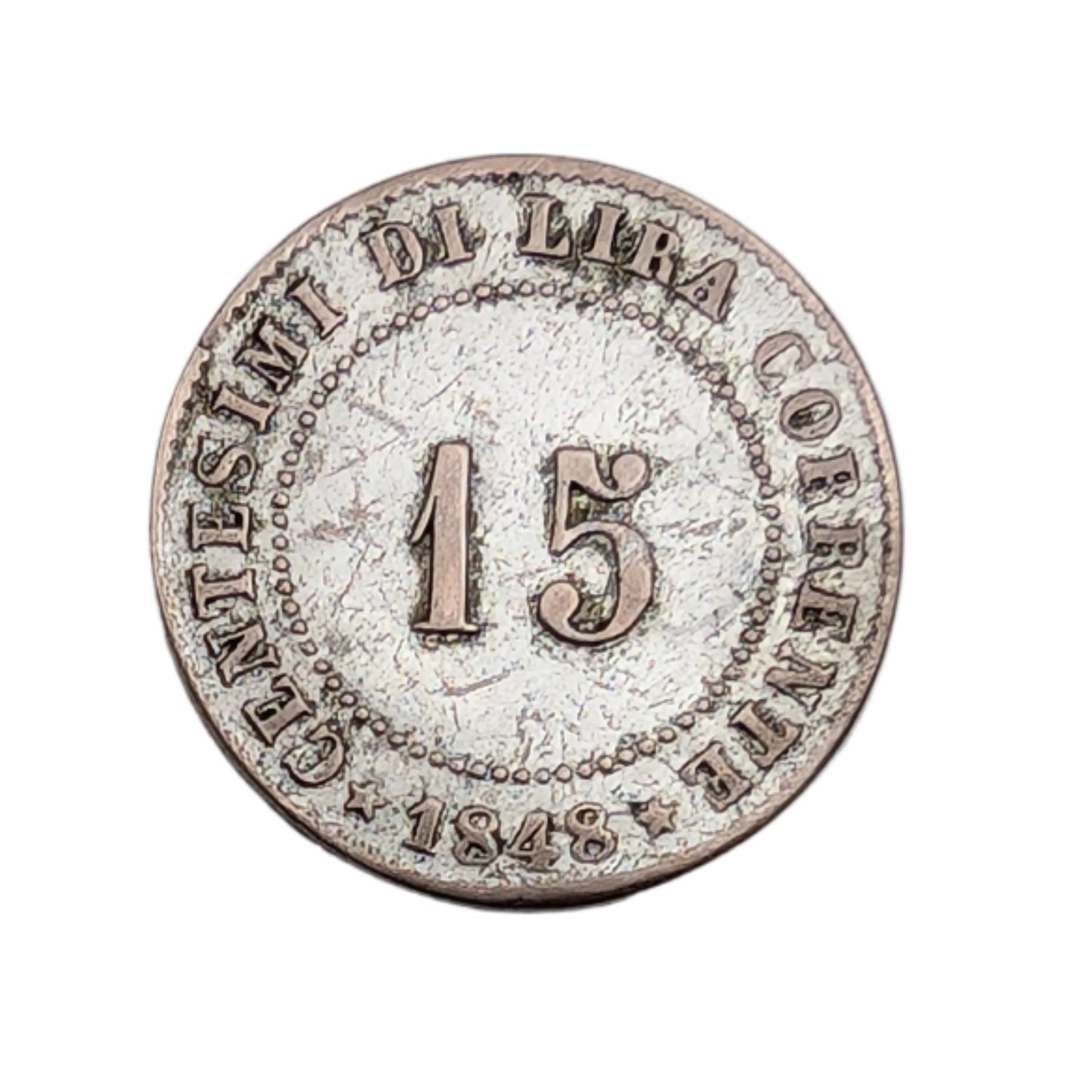 Franz Joseph I., Provisorische Regierung Venezien, Italien - Venedig, rv. kl. Randfehler