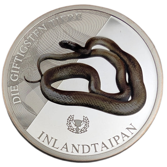 Die giftigsten Tiere: Inlandtaipan, Rekorde der Tiere, farbig, Glow in the Dark