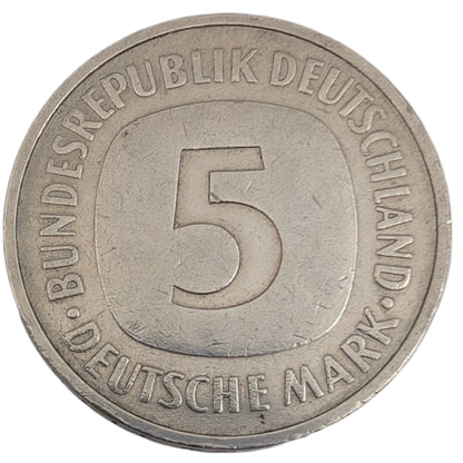 Umlaufmünze 5 DM, Hamburg