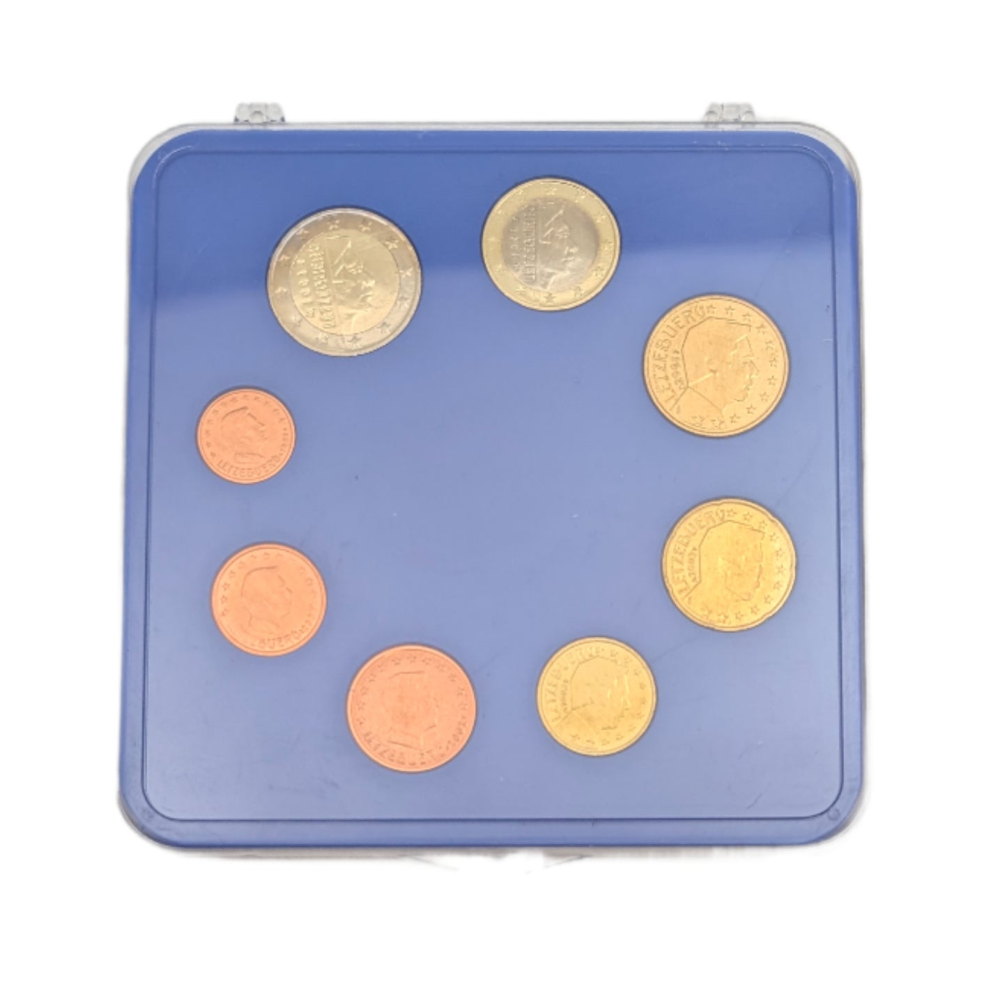 KMS Kursmünzensatz 1 ct - 2 €, Rollenware