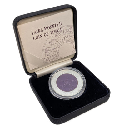 Coin of Time II, lila Niob