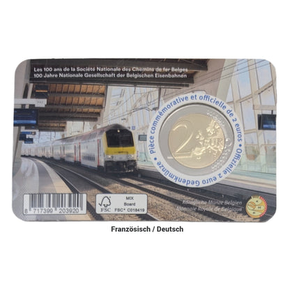 100 Years of National Railway of Belgium, 100 J. Staatliche Bahn, FR, NL nach Verfügbarkeit