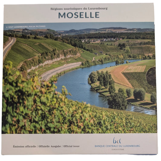 KMS Kursmünzensatz Mosel 1 Ct. - 2 € + 2 € Henri