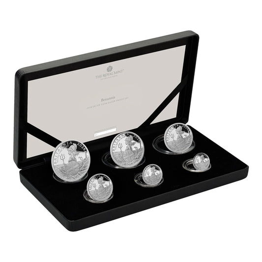 6-Coin-Set: Britannia