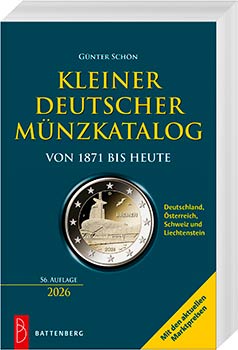 Kleiner Deutscher Münzkatalog von 1871 bis heute, Günter Schön, 56. Auflage