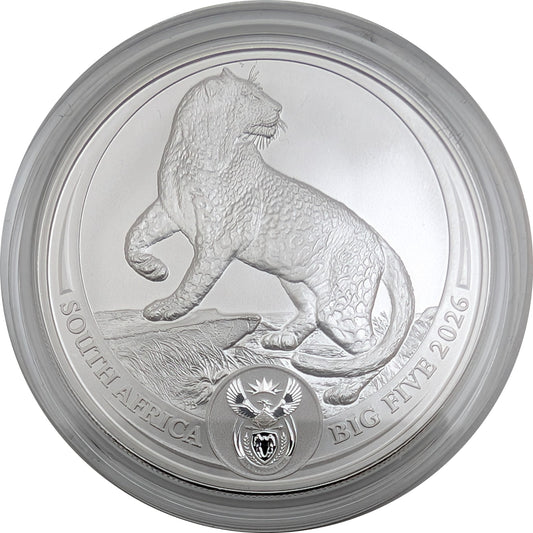 #3/5 Leopard - Big Five Serie III im informativen Blister