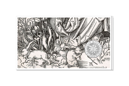 Dürer´s Hasentrio - Ostermünze im Blister