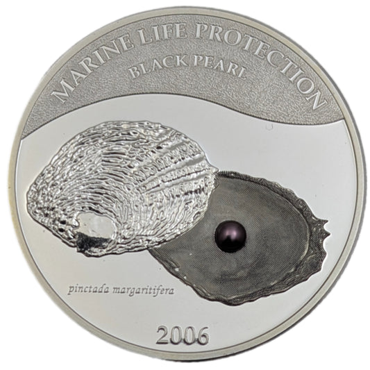 Black Pearl - Marine Life Protection, mit echter Perle