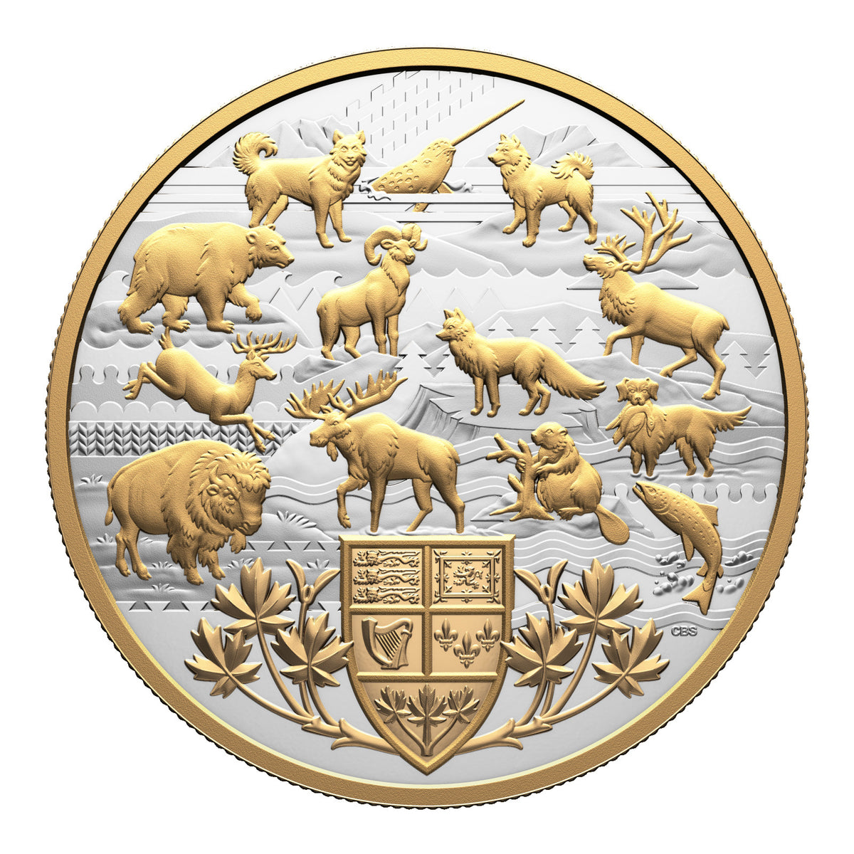Heraldic Landscapes - Animals of Canada