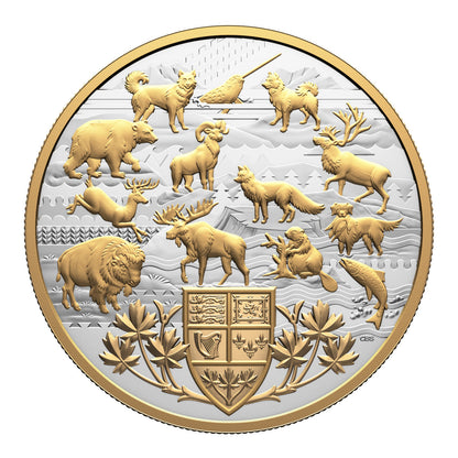Heraldic Landscapes - Animals of Canada
