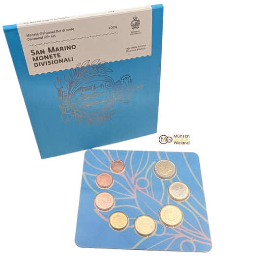 KMS Kursmünzensatz Standard 1 ct - 2 €