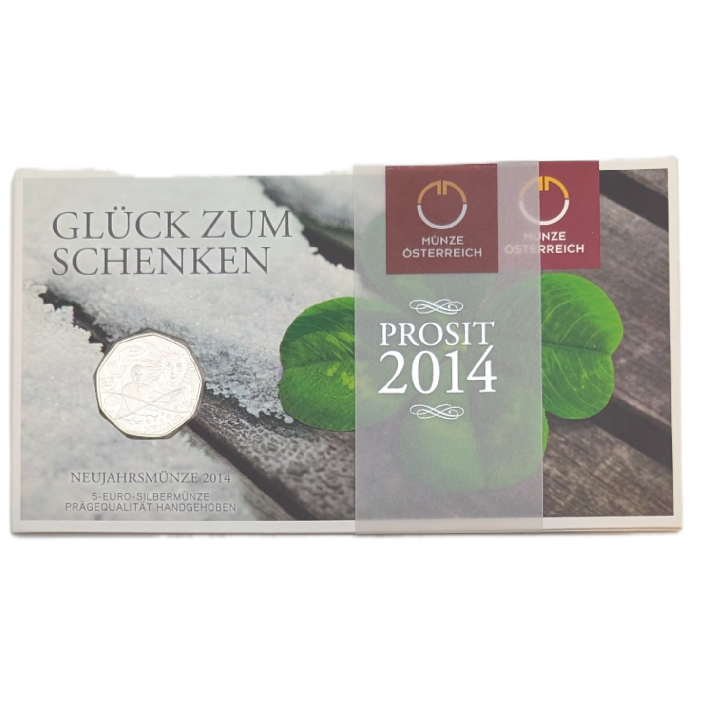 Glück zum Schenken, Neujahrsmünze