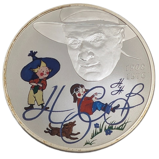 100. Geburtstag des Kinderbuchautors N.N. Nosov - Außergewöhnliche russische Persönlichkeiten, farbig, St. Petersburg