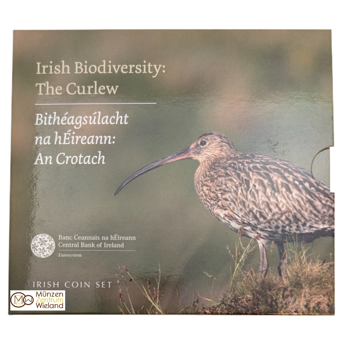 KMS Kursmünzensatz - Biodiversity / The Curlew, 1 Cent - 2 Euro