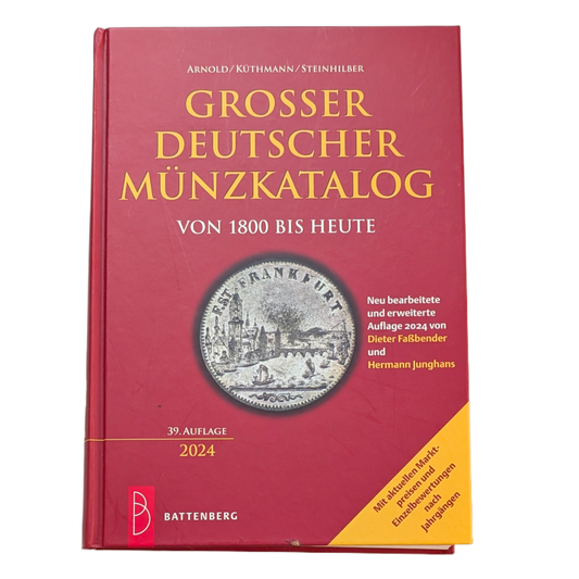 Großer Deutscher Münzkatalog von 1800 bis heute, 39. Auflage