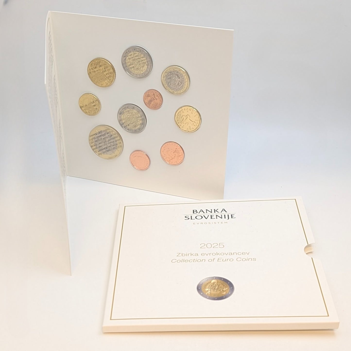 KMS Kursmünzensatz 1 Cent - 2 Euro + 2 Euro + 3 Euro