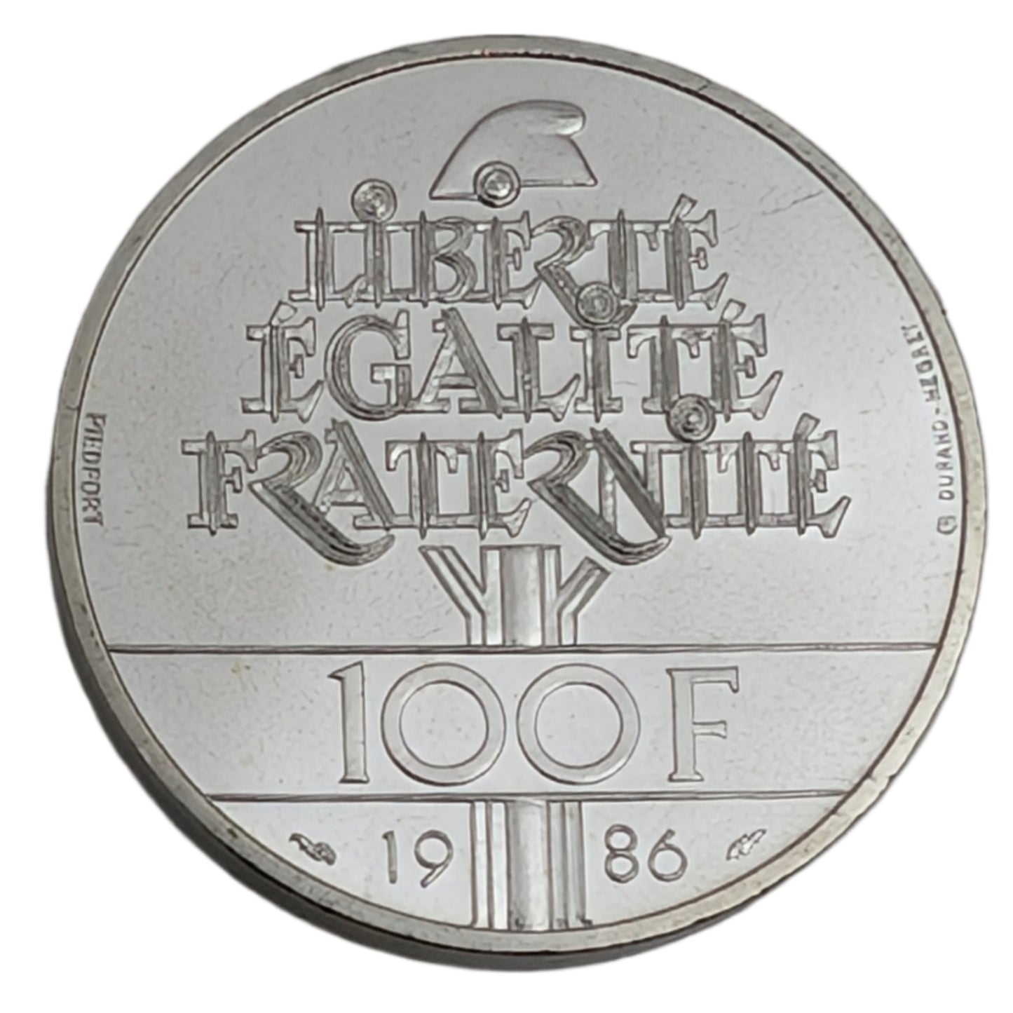 100 Jahre Freiheitsstatue, Piedfort