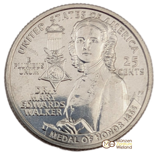 Dr. Mary Edwards Walker, Quarter, San Francisco