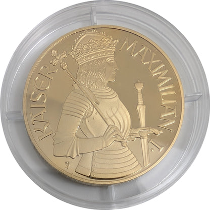 Kaiser Maximilian - Millennium Serie, Silber vergoldet
